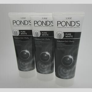 POND'S Pure White Facial Foam Cleanser 3.5 oz - Lot of 3